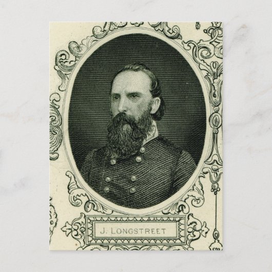 Carte Postale Gén. James Longstreet (Devant)