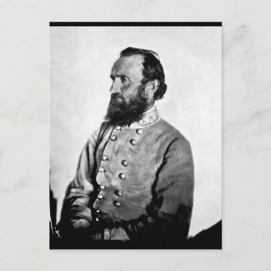 Carte Postale Gen. "Stonewall" Jackson, image de guerre (Devant)