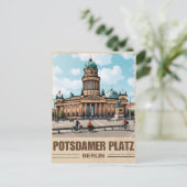 Carte Postale Gendarmenmarkt Berlin carré - potsdamer platz (Debout devant)