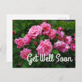 Carte postale Gene Boerner Rose #2 Prompt rétablis (Devant / Derrière)