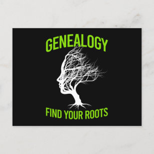 Carte Postale Généalogie Trouvez vos racines Famille Adn