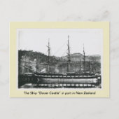 Carte postale généalogique Lahiff "Château de Dove (Devant)