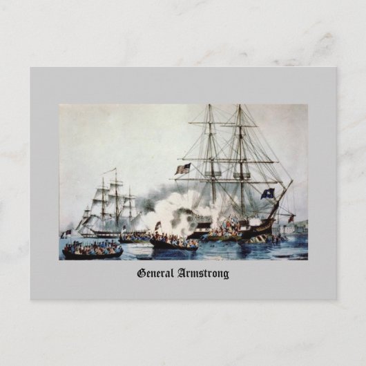 Carte Postale Général Armstrong (Devant)