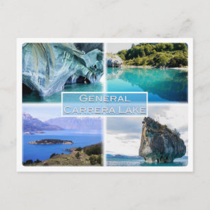 Carte Postale GÉNÉRAL CARRERA LAKE - Argentine