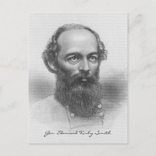 Carte Postale Général Edmund Kirby Smith (Devant)