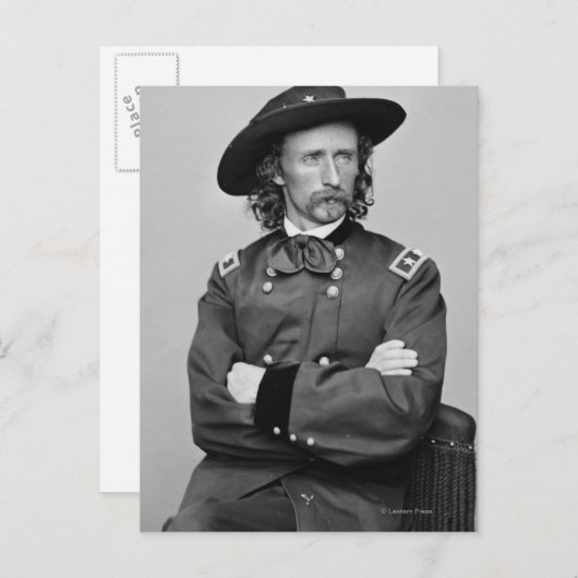 Carte Postale Général George Custer 1 (Devant / Derrière)