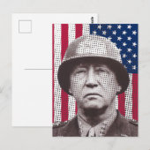 Carte Postale General George Patton (Devant / Derrière)
