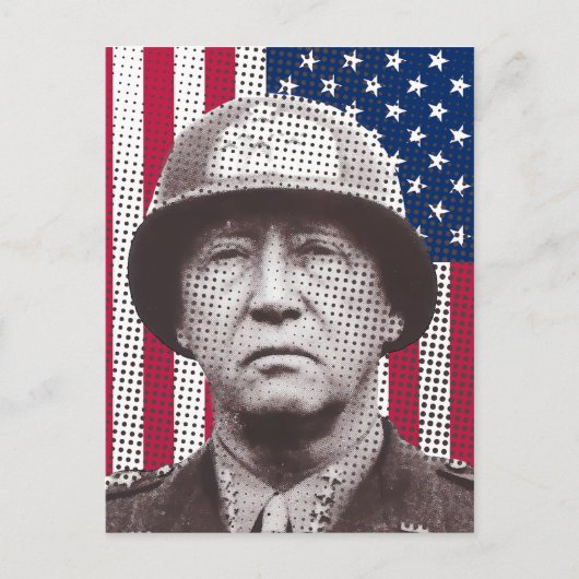 Carte Postale General George Patton (Devant)