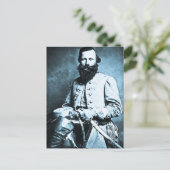 Carte Postale Général J.E.B. Stuart American War Hero (Debout devant)