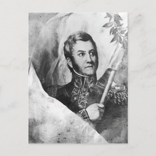 Carte Postale Général Jose de San Martin (Devant)