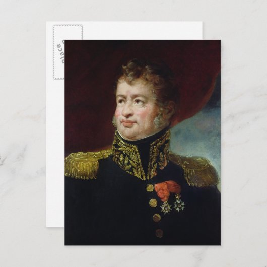 Carte Postale Général Joseph-Leopold Sigisbert Hugo (Devant / Derrière)