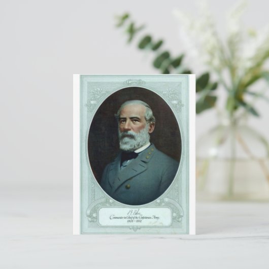 Carte Postale Général Robert E. Lee (Debout devant)