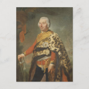 Carte Postale Général von Zieten, 1769