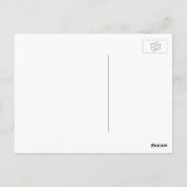 Carte Postale Général Washington (Dos)
