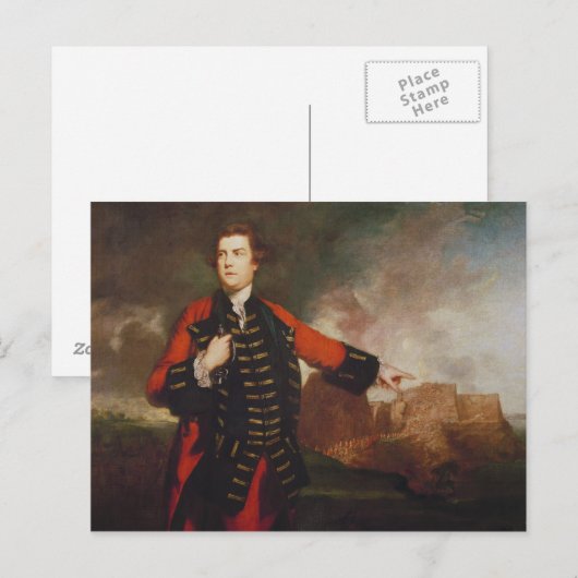 Carte Postale Général William Keppel (Devant / Derrière)