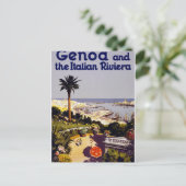 Carte Postale Gênes et la Rivera italienne (Debout devant)