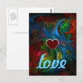 Carte postale Genesis Blue Love (Devant / Derrière)