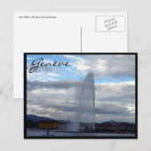 Carte Postale genève (Devant / Derrière)