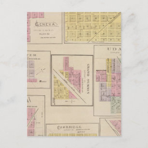 Carte Postale Genève, Atlanta, Dexter, Grand Sommet, Kansas