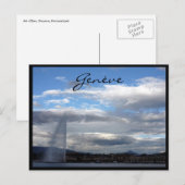 Carte Postale genève d'eau paquis (Devant / Derrière)