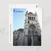 Carte Postale genève saint peters (Devant / Derrière)