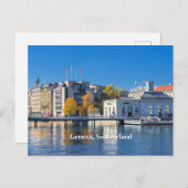 Carte Postale Genève, Suisse (Devant / Derrière)