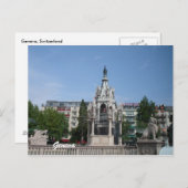 Carte Postale Genève, Suisse (Devant / Derrière)