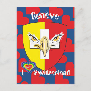Carte Postale Genf - Genève Schweiz Postkarte