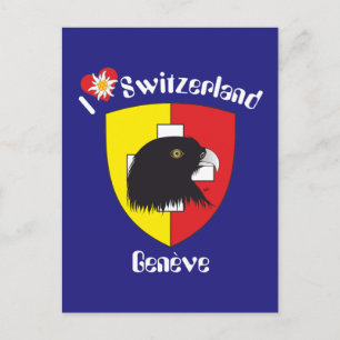Carte Postale Genf - Genève Schweiz Postkarte