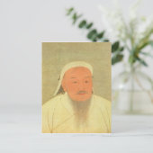 Carte Postale Genghis Khan (Debout devant)