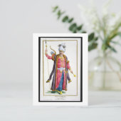 Carte Postale Genghis Khan (c.1162-1227) de Receuil des Estam (Debout devant)