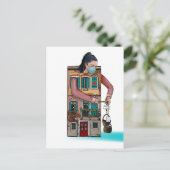 Carte Postale "Génial" (Debout devant)