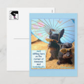 Carte postale géniale & Bombdiggity (Devant / Derrière)