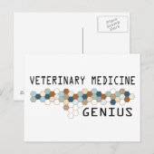 Carte Postale Génie de médecine vétérinaire (Devant / Derrière)