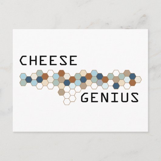 Carte Postale Génie du fromage (Devant)