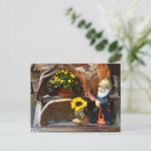 Carte Postale Génome du jardin (Debout devant)