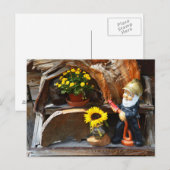 Carte Postale Génome du jardin (Devant / Derrière)