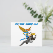 Carte Postale Genou-Na de vol (Debout devant)