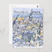 Carte Postale Genova, La Superba (Devant / Derrière)