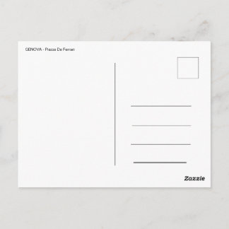 Carte Postale Genova - Piazza de Ferrari