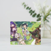 Carte postale Genshin [2e anniversaire} (Debout devant)