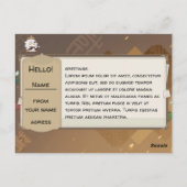 Carte postale Genshin [2e anniversaire} (Dos)