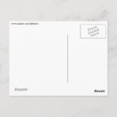 Carte Postale Gentiane (Dos)