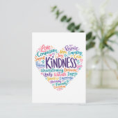 Carte Postale Gentillesse compassion empathie et respect (Debout devant)