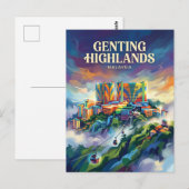 Carte Postale Genting Highlands Malaisie (Devant / Derrière)