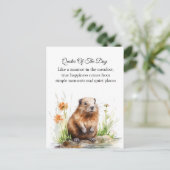 Carte Postale Gentle Guardian of the Meadow (Debout devant)