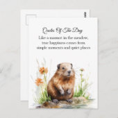 Carte Postale Gentle Guardian of the Meadow (Devant / Derrière)