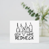 Carte Postale Genuine Gen*U*Wine Redneck (Debout devant)