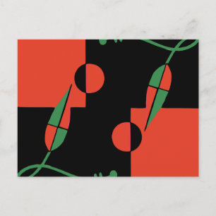 Carte Postale Geo Feuilles