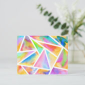 Carte Postale Geo Water Colors  (Debout devant)